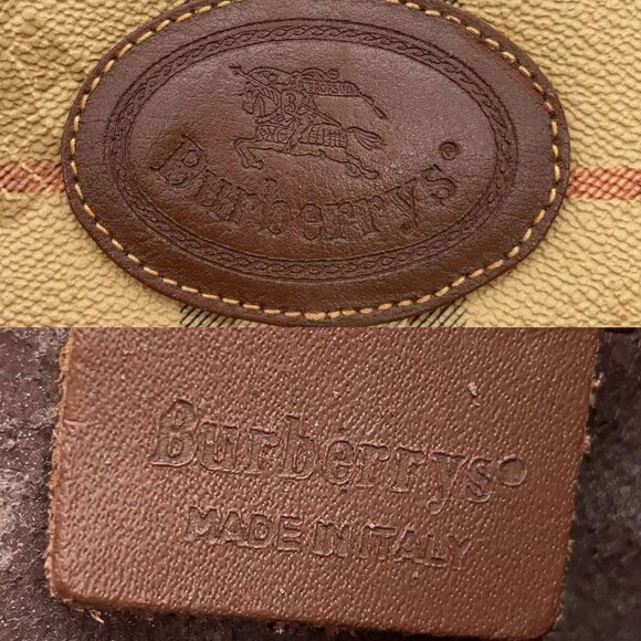 819370BC (S5) Burberry Crossbody Bag Brown PVC - Picture 5 of 14